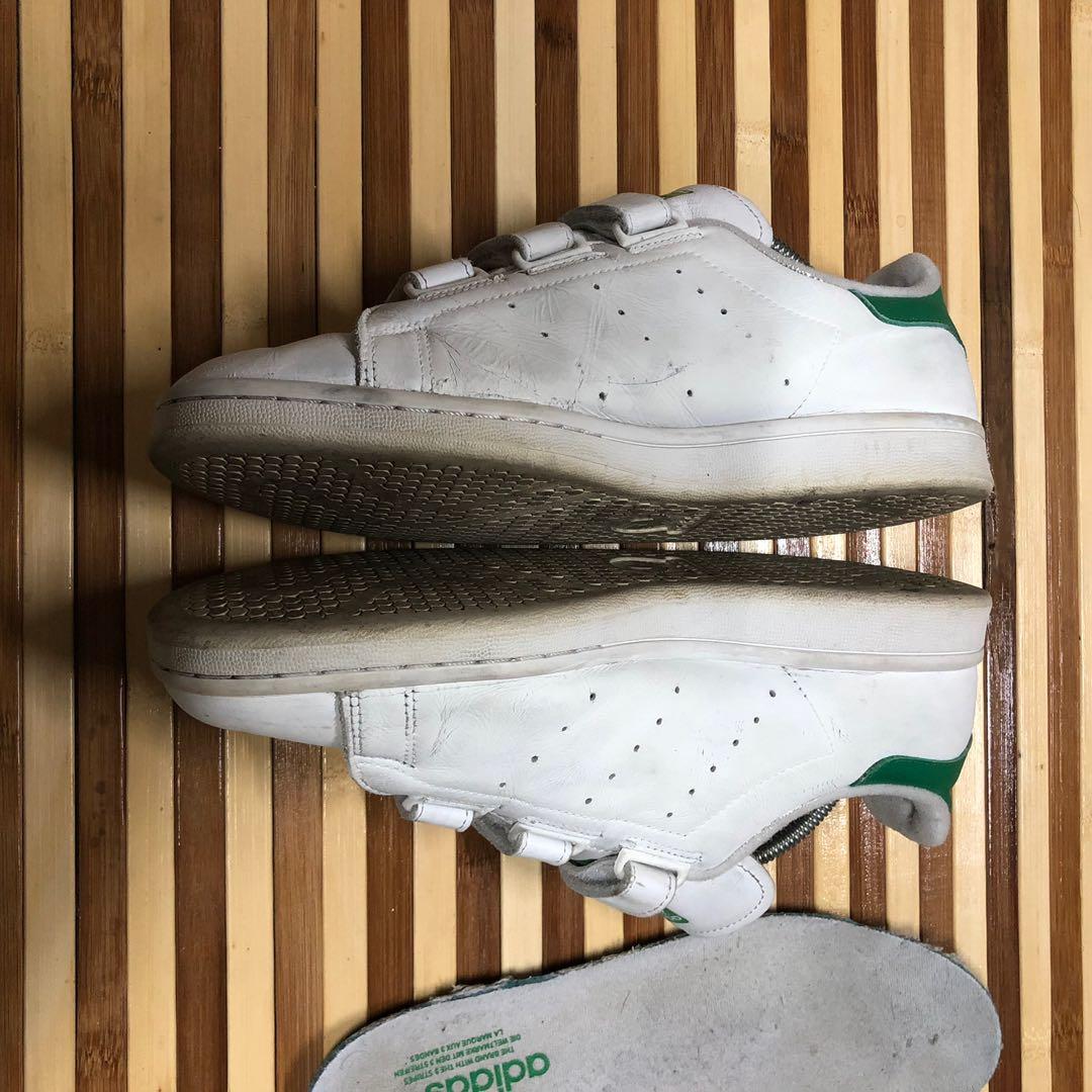 Adidas stan best sale smith velcro trainers