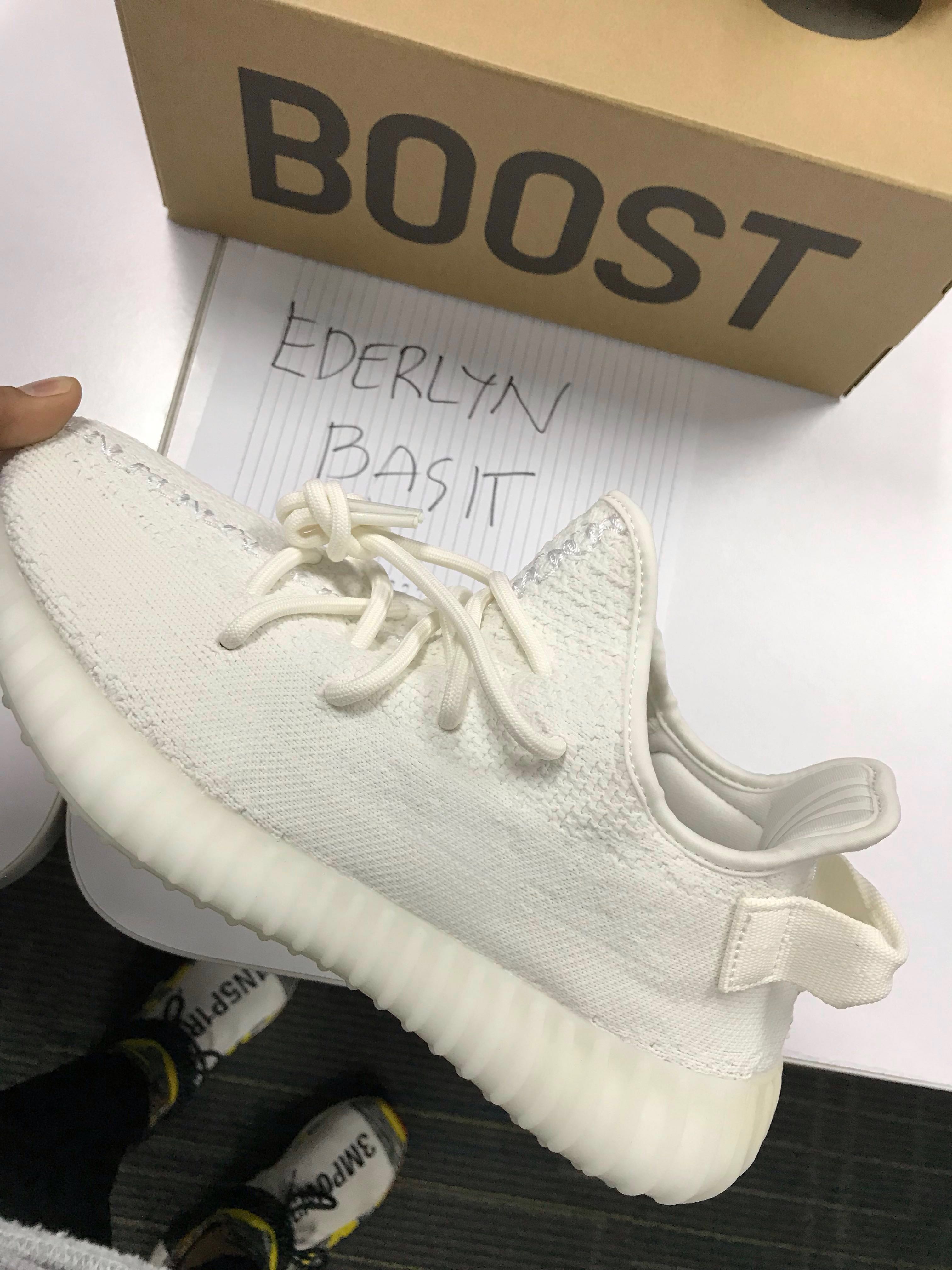 The YEEZY BOOST 350 V2 Lands in Beige 'Flax' and Gray .