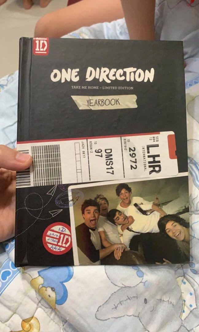 Album One Direction Take Me Home Limited Edition Yearbook Musik Media Cd Dvd Lainnya Di Carousell