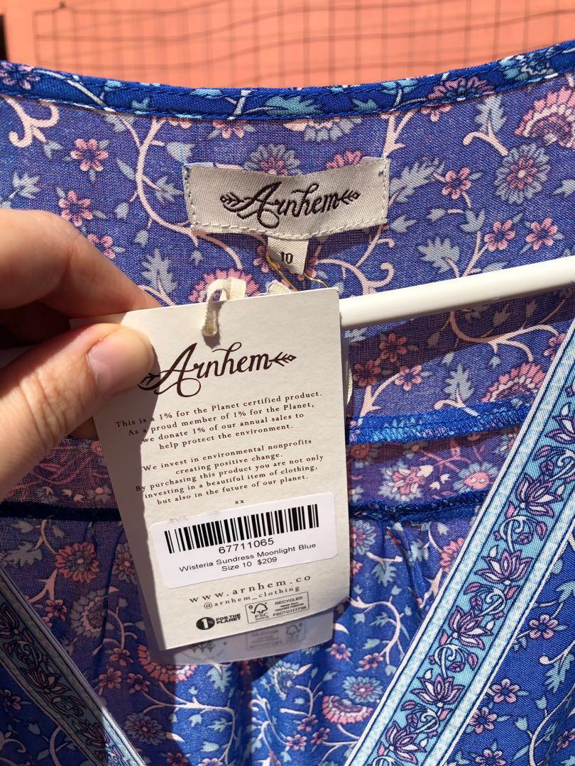 arnhem wisteria sundress