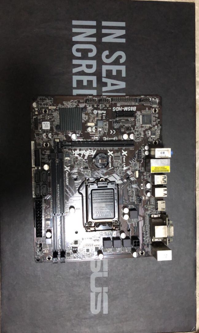 Asrock B85m Dgs Electronics Computer Parts Accessories On Carousell