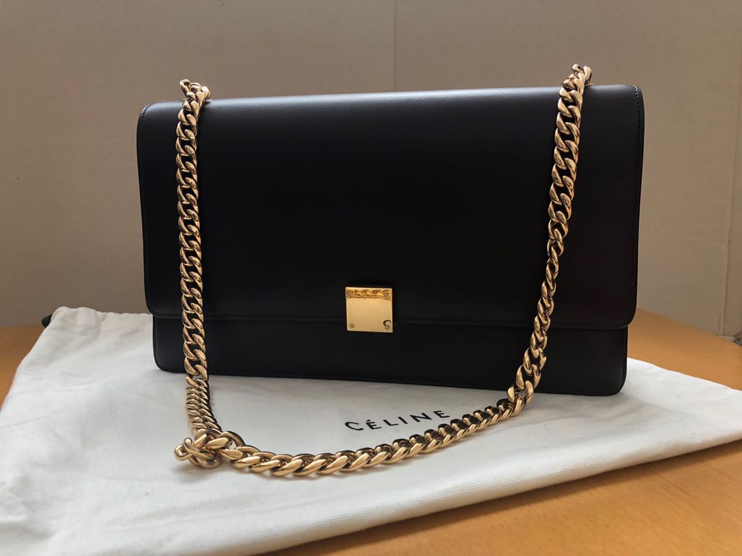 Celine new arrivals gold bag