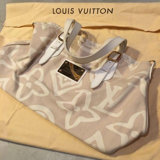 Louis Vuitton Limited Edition Menthe Tahitienne PM Cabas Tote Bag