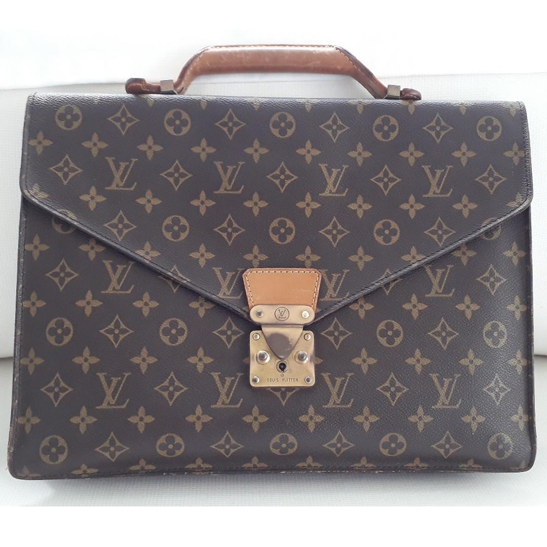 louis vuitton attache briefcase