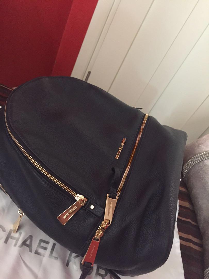Authentic Michael Kors Rhea Backpack LARGE