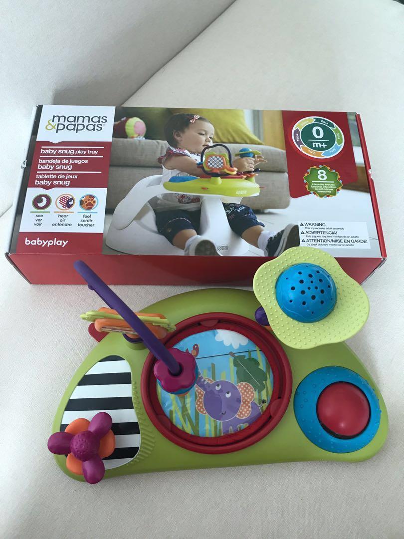 baby snug play tray