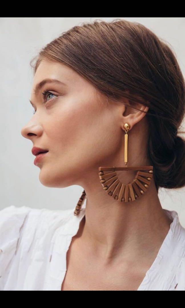 Bamboo Ark Earring Cult Gaia Inspires Women s Fashion Jewelry