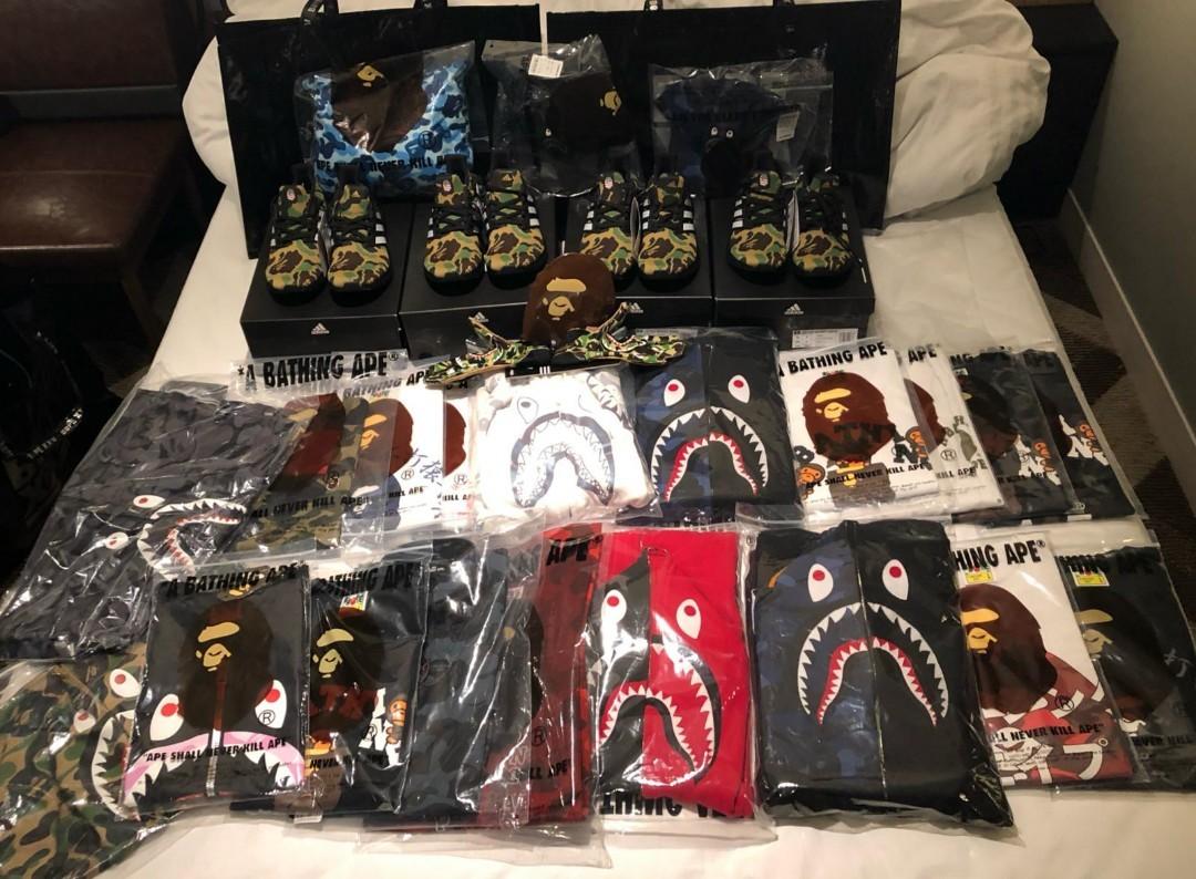 Bape space camo online hoodie white