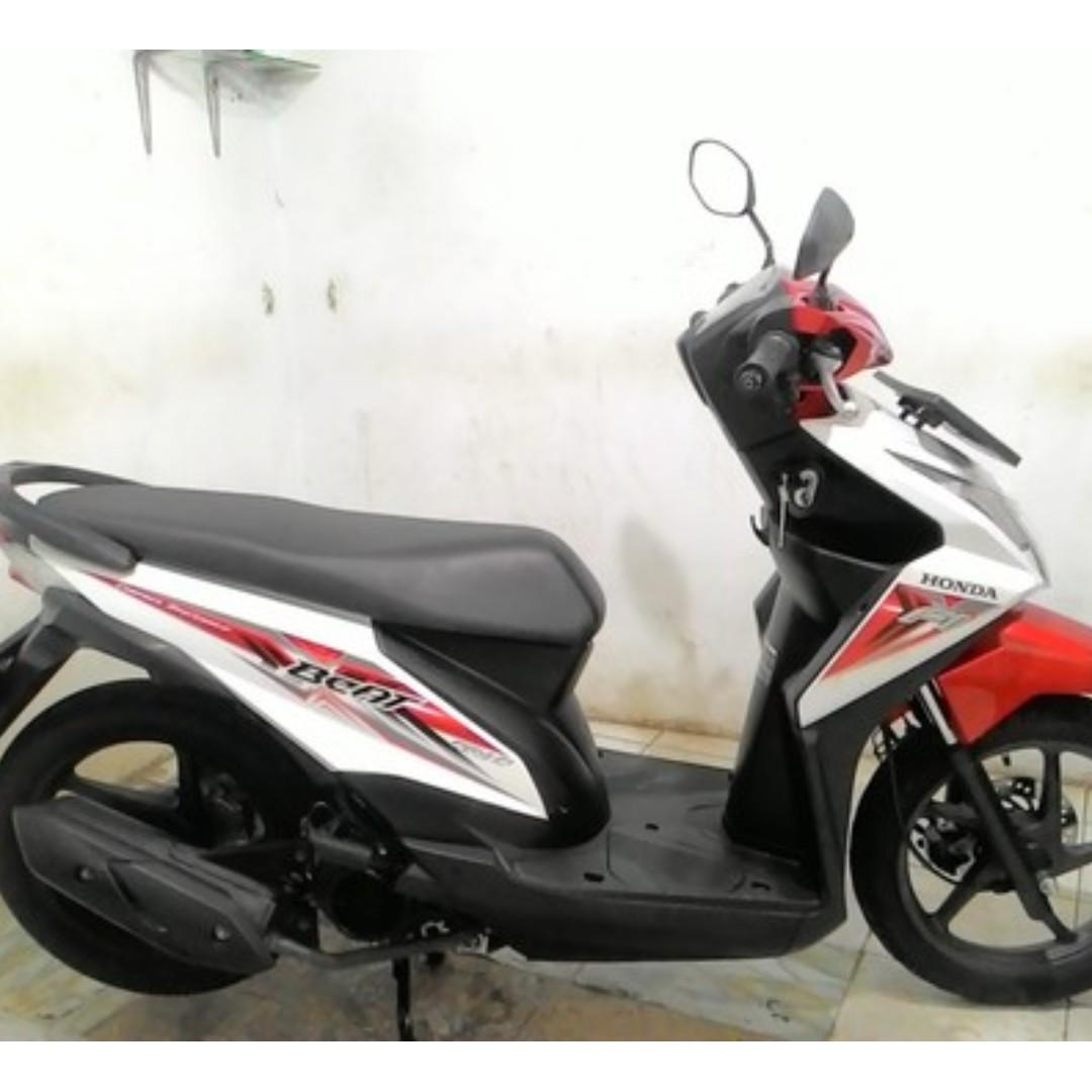 BeAT ESP Sporty 2016 Merah Putih Full Ori