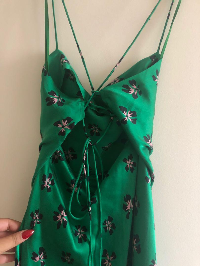 bec & bridge tropicana midi dress