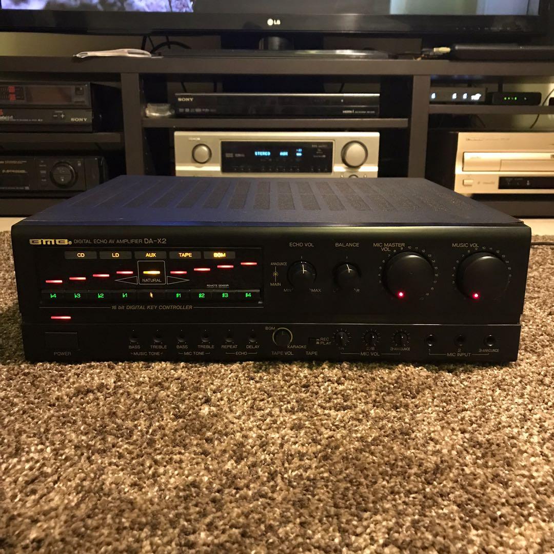 BMB DA X55 DIGITAL ECHO AMPLIFI KARAOKE