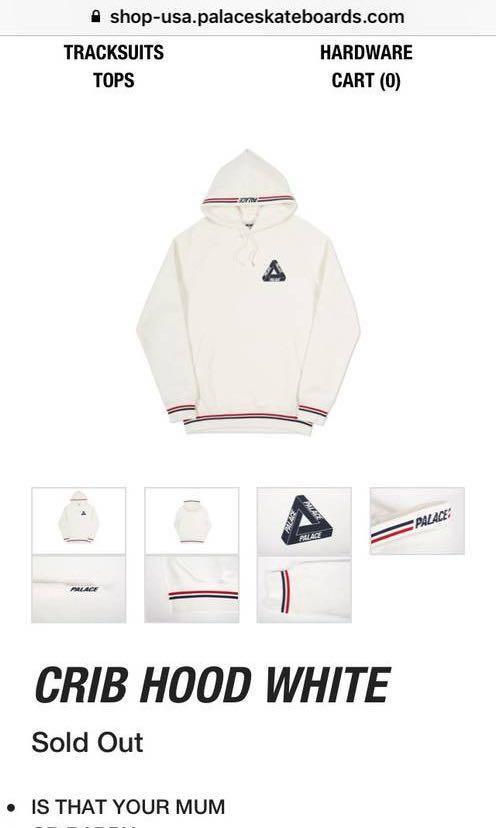 palace crib hoodie