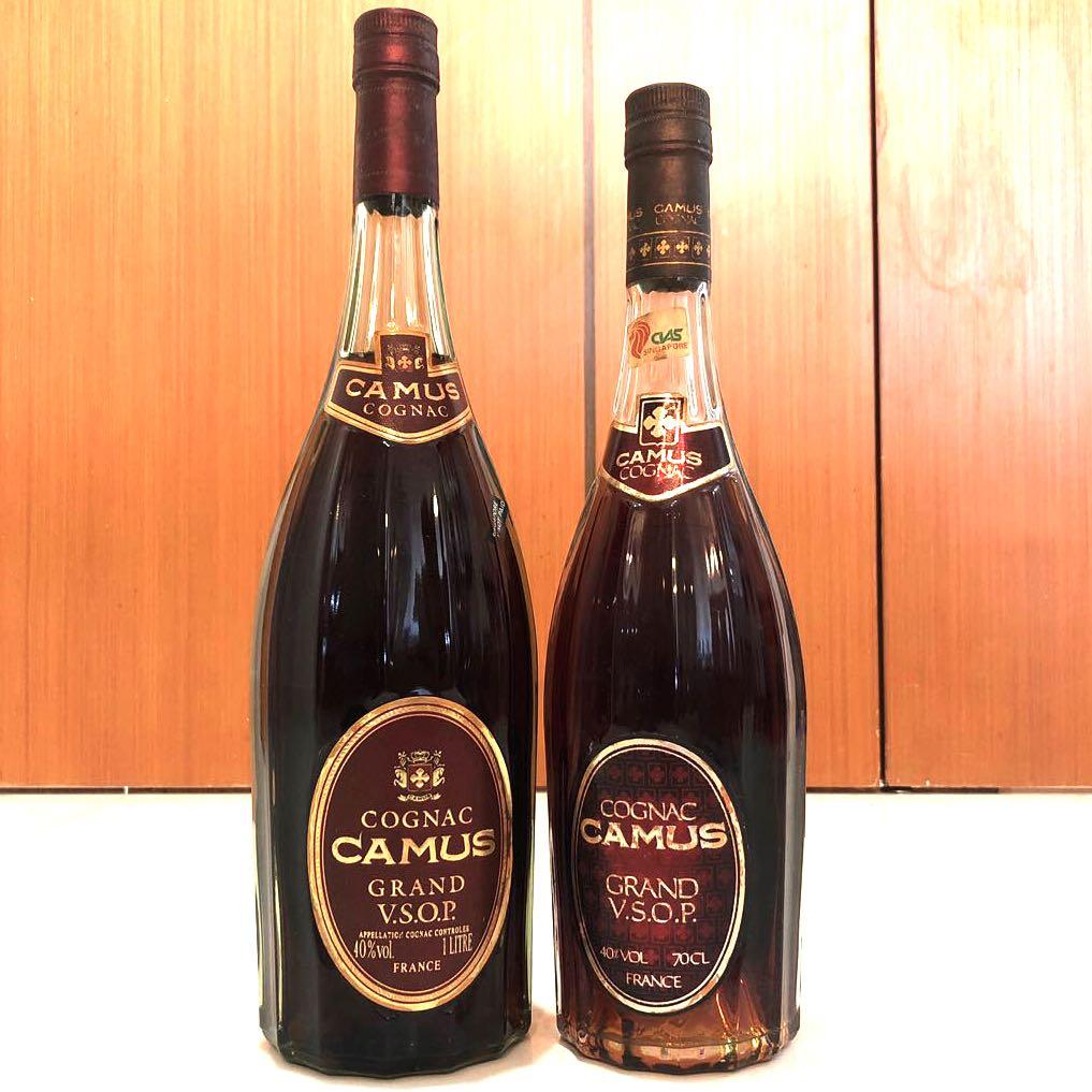 Camus Grand VSOP Cognac (1000ml / 700ml), Food & Drinks, Alcoholic