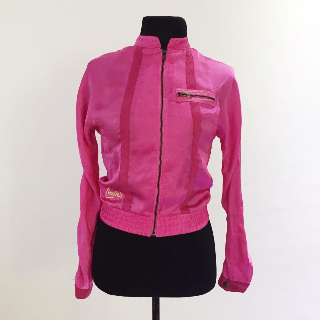hot pink jacket