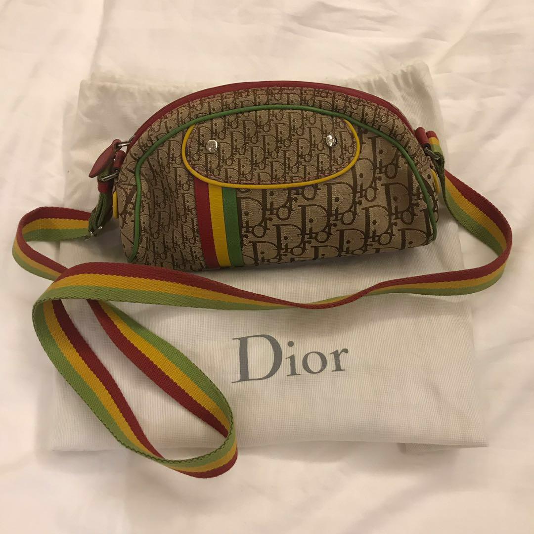 Christian dior rasta bag deals