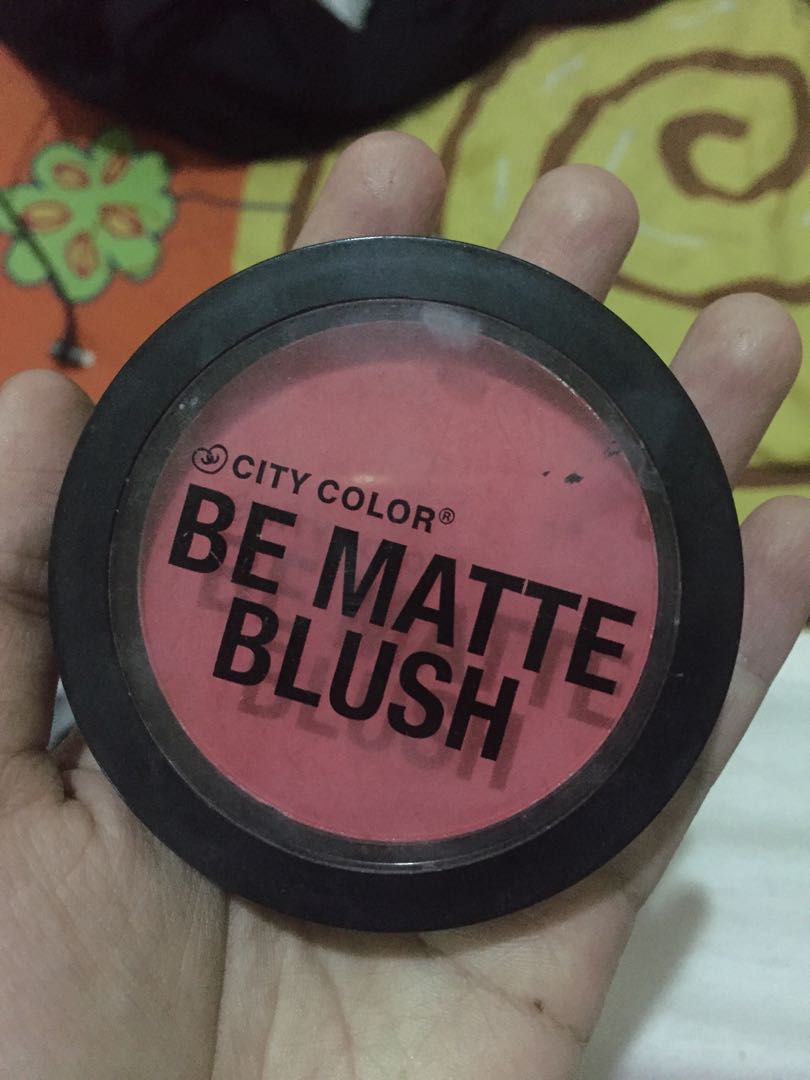 City color be matte blush on, Kesehatan & Kecantikan, Rias Wajah di