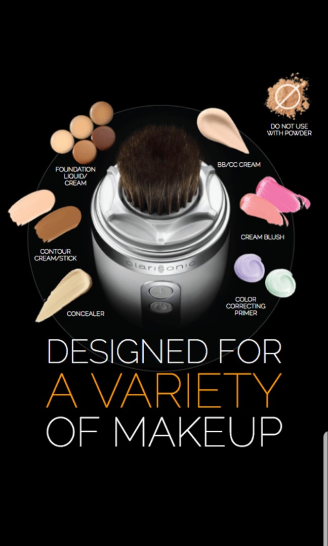Clarisonic Foundation Brush Head Health Beauty Makeup On Carousell