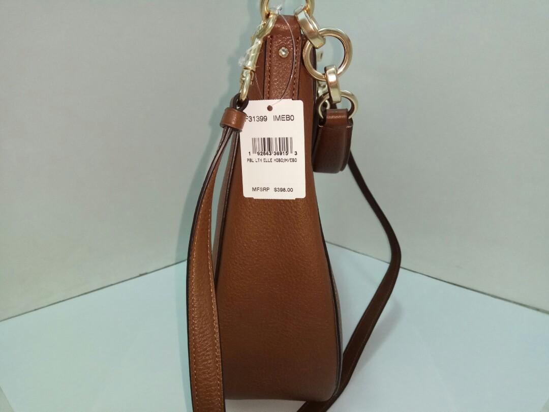 Coach Genuine Leather Hobo Sling Bag F31399 Authentic BNIB from USA Luxury Bags Wallets on Carousell