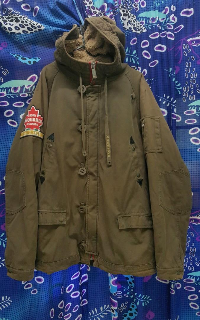 Dsquared mother shop fluff jacket