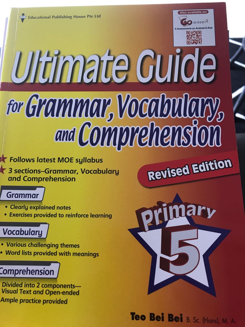 English grammar, vocabulary and comprehension, Hobbies & Toys, Books & Magazines, Assessment