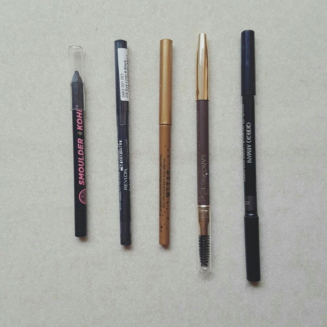Eyeliner Eyebrow Pencil Pensil Alis Soap Glory Revlon Stila Lancome Giorgio Armani Kesehatan Kecantikan Rias Wajah Di Carousell