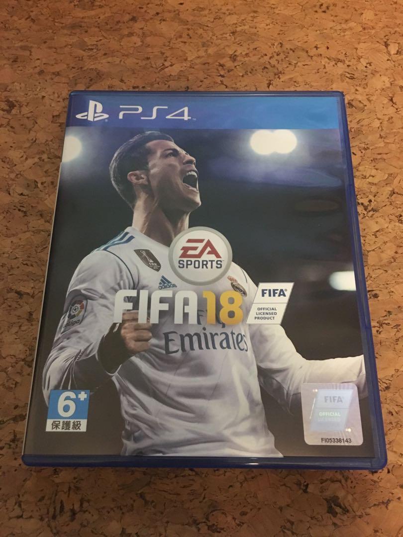 Fifa 18 Ps4 遊戲機 遊戲機遊戲 Carousell