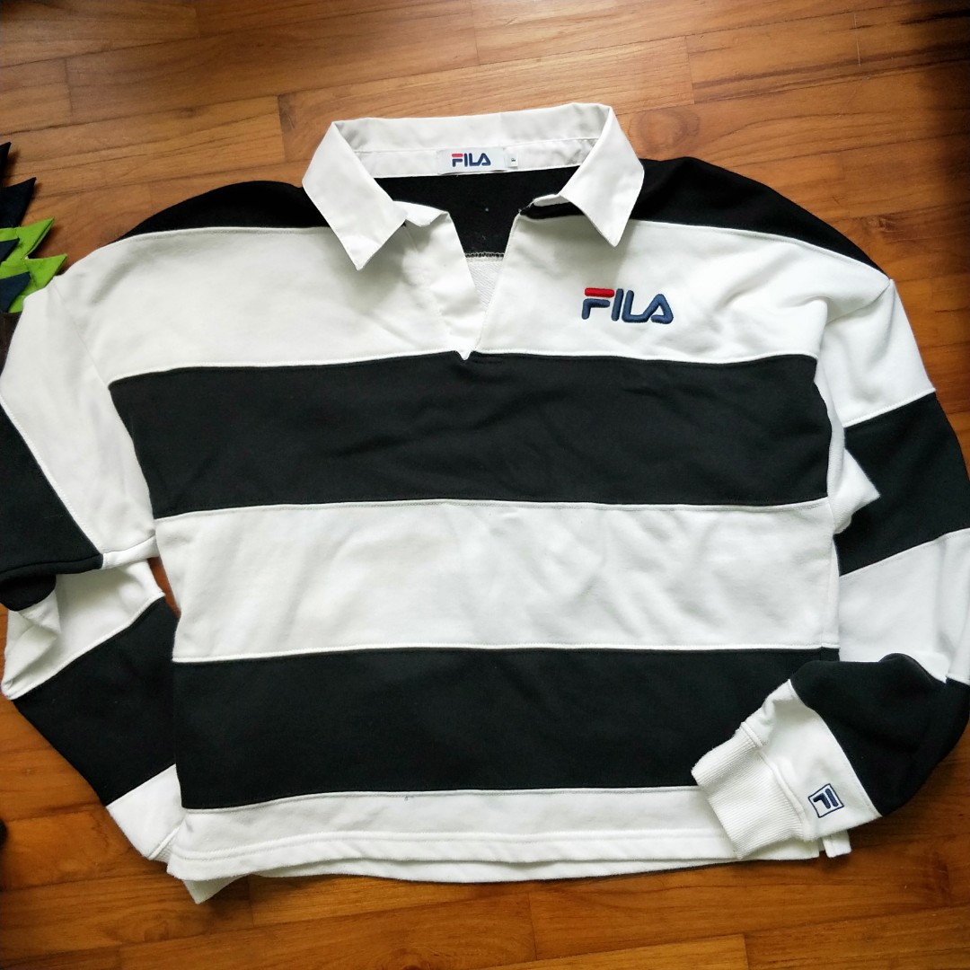 fila black long sleeve