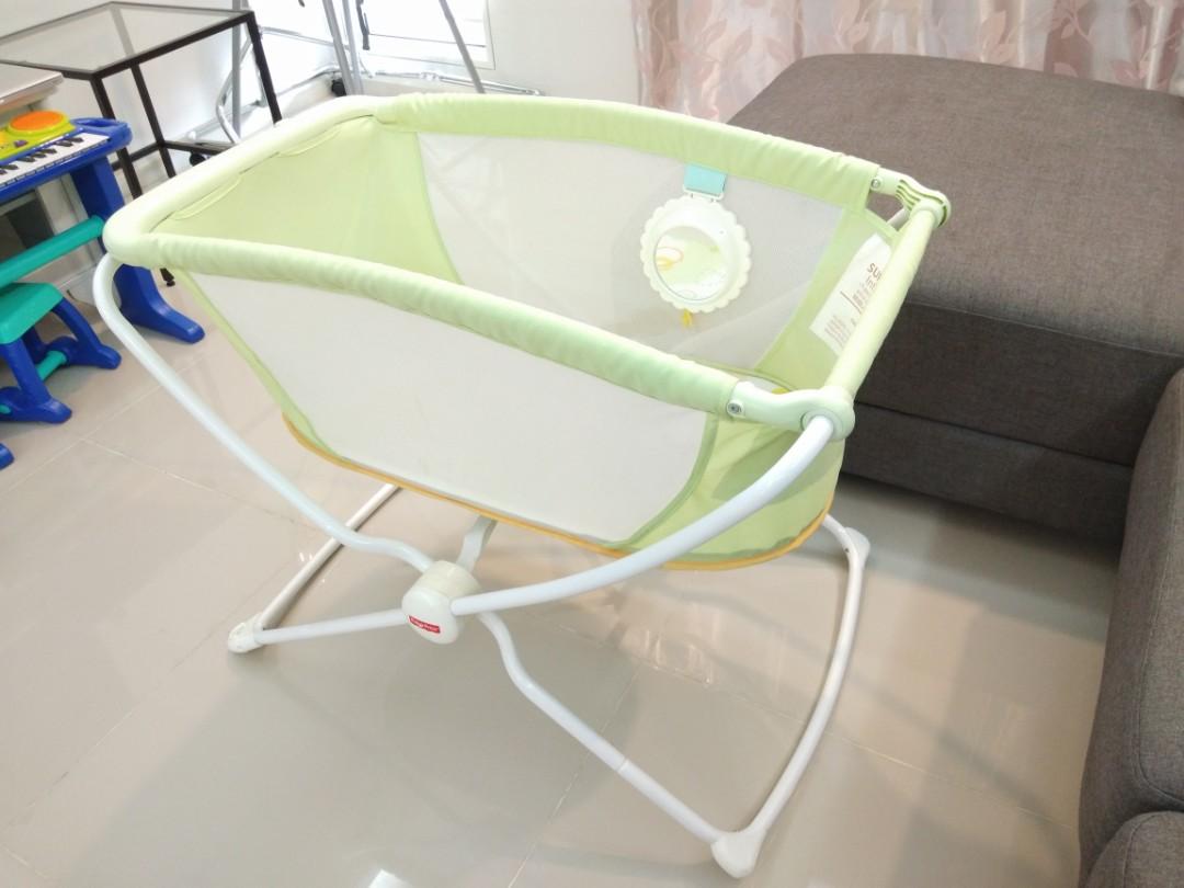 Fisher price baby cot store
