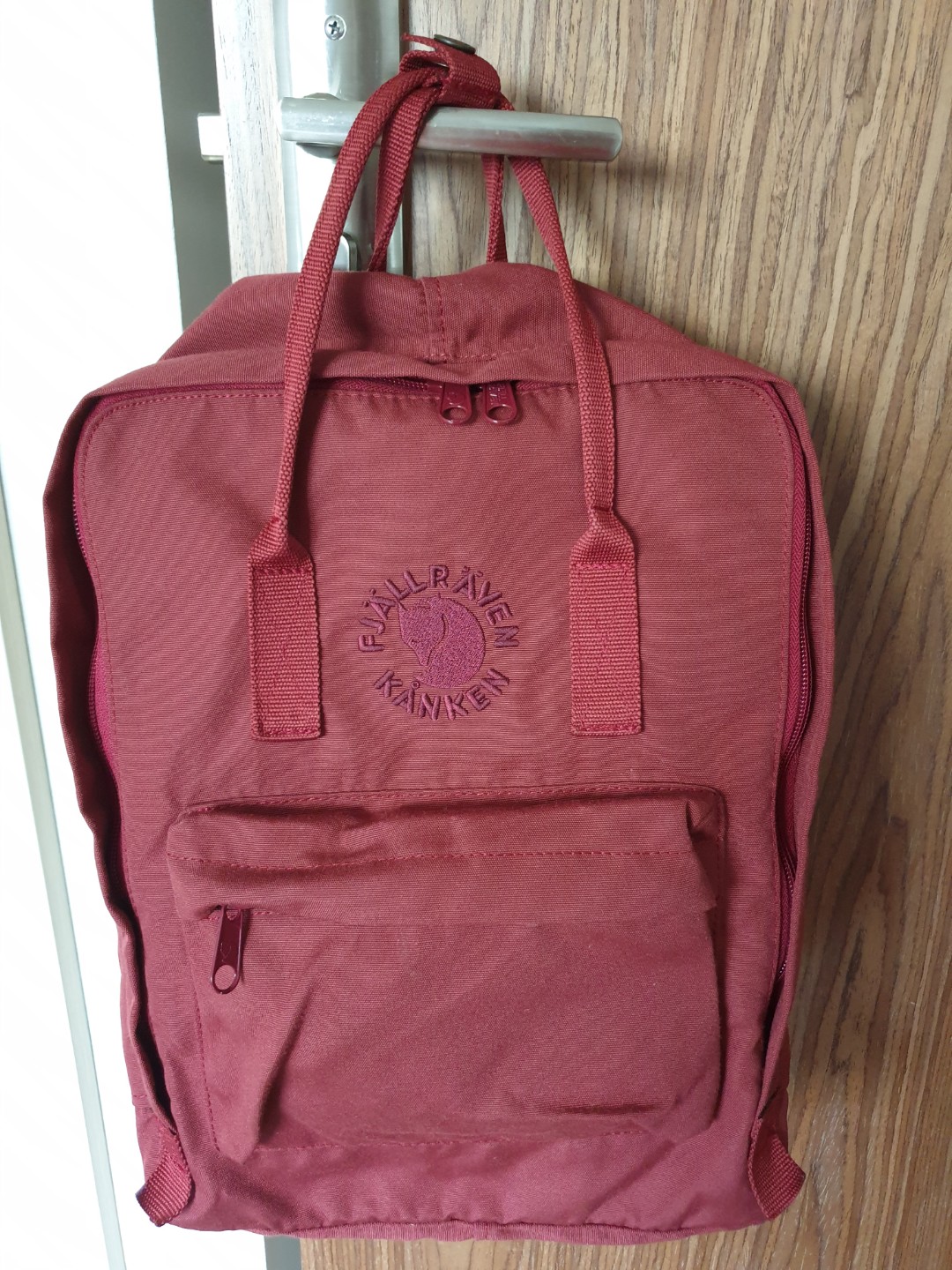 fjallraven kanken ox red backpack