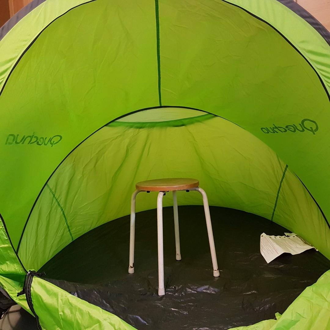 Freestanding Tent QUECHUA 2 seconds XL pop up camping shelter with door