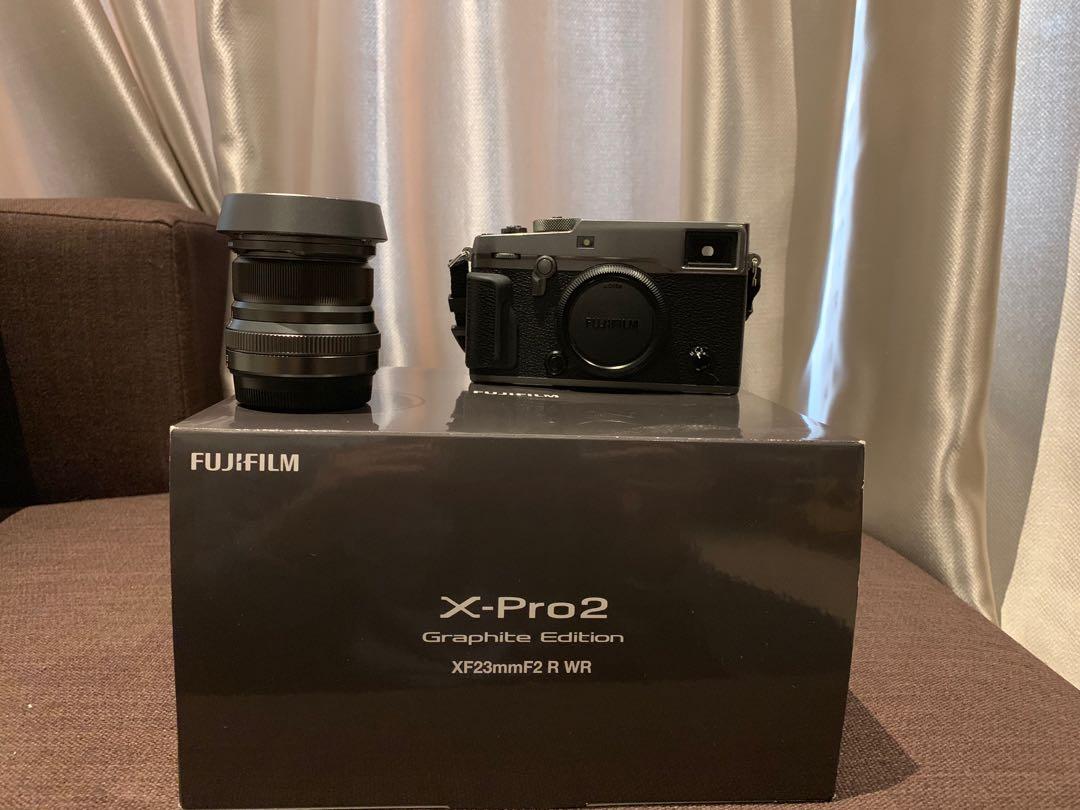 Fujifilm X Pro2 Graphite Edition With Xf23mmf2 R Wr Photography Cameras Mirrorless On Carousell