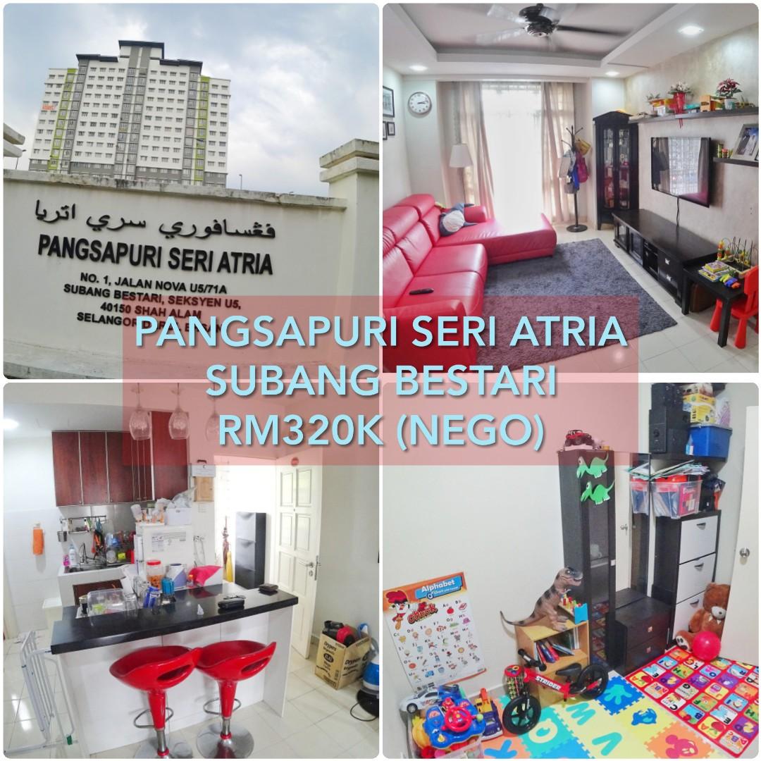 Fully Furnished Apartment Seri Atria Subang Bestari Property For Sale On Carousell