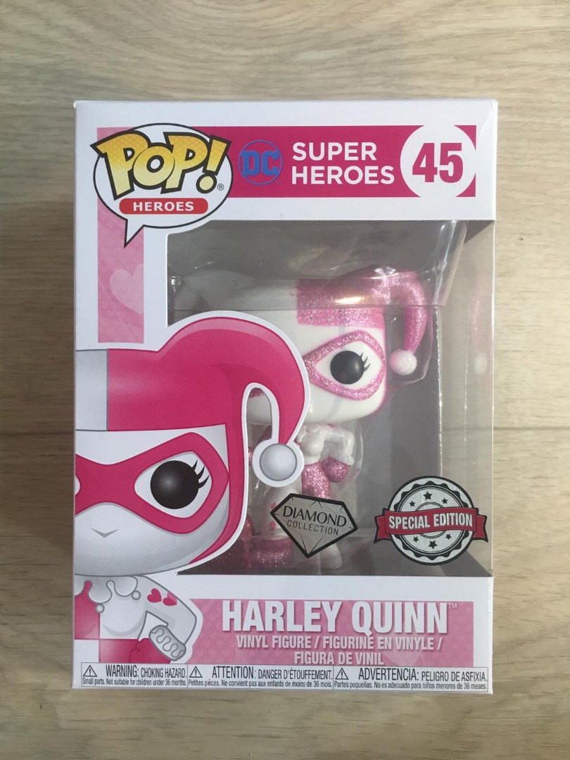 funko pop harley quinn pink diamond