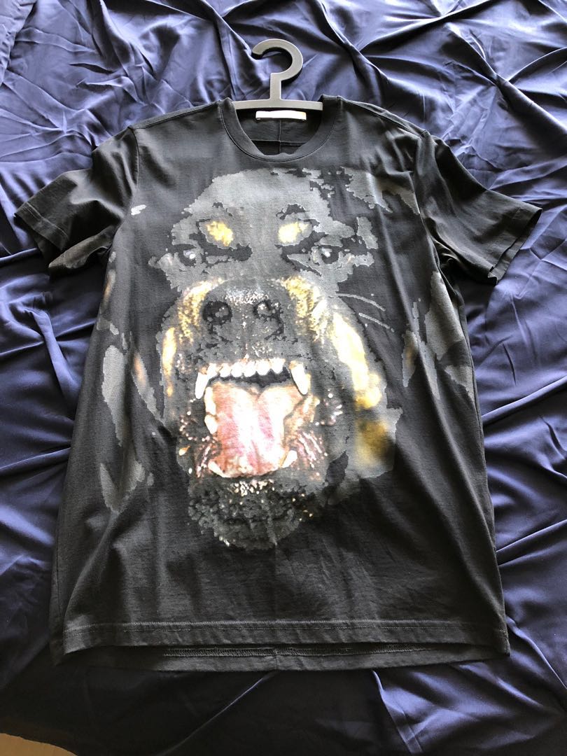 givenchy rottweiler shirt black