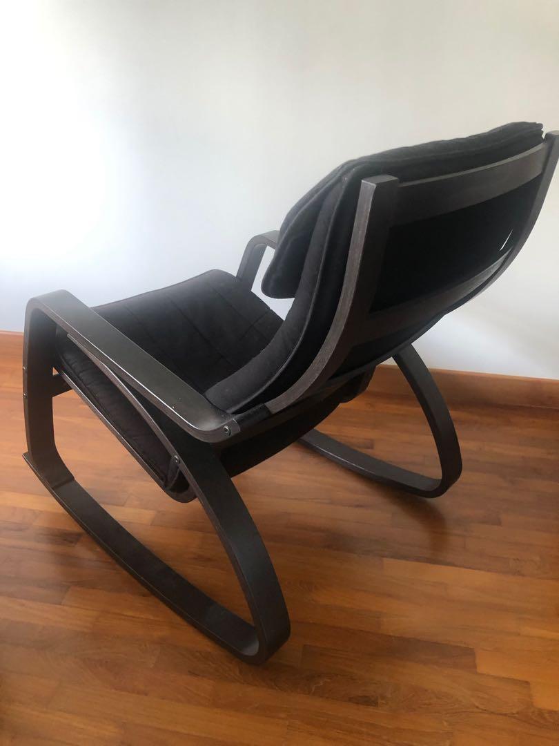 IKEA Rocking Chair Poang, Furniture & Home Living, Furniture, Chairs on
