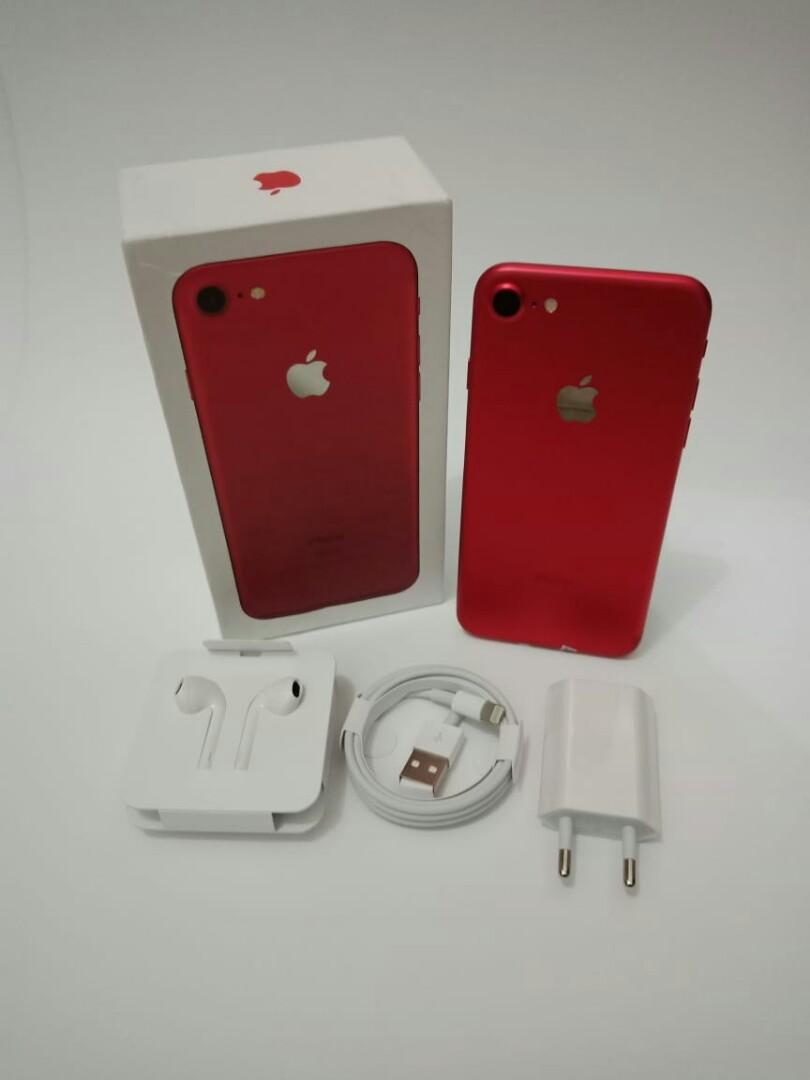 Iphone 7 32gb Red Edition Telepon Seluler Tablet Iphone Iphone 7 Series Di Carousell