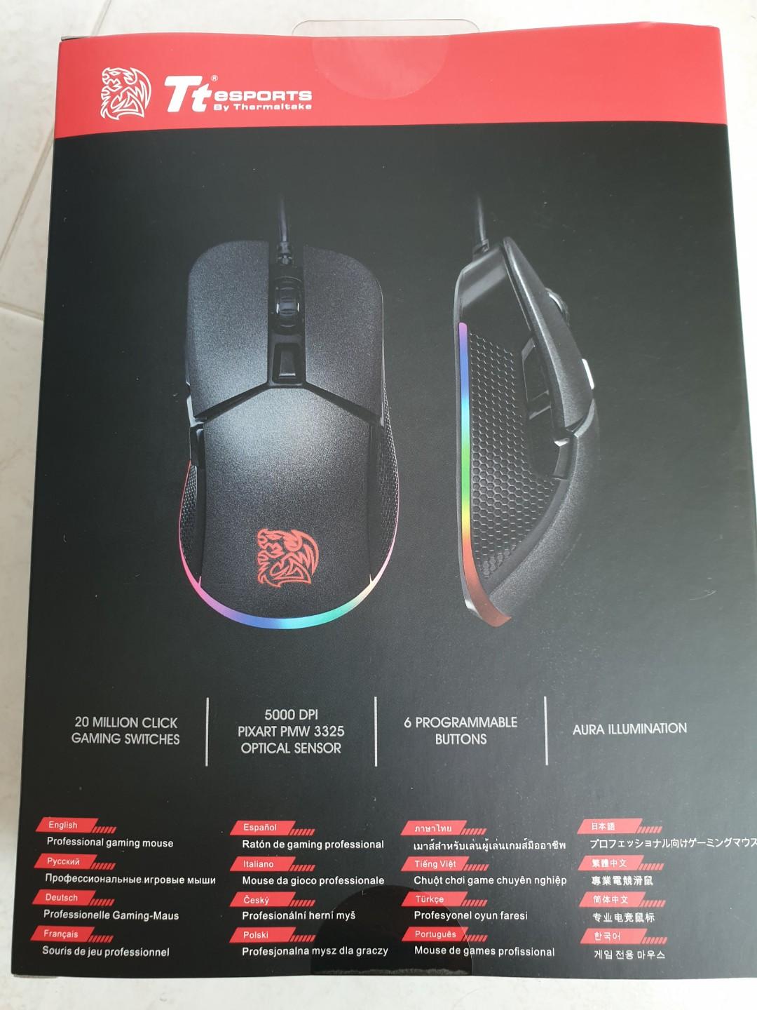 Iris Optical Gaming Mouse Rgb Electronics Computer Parts Accessories On Carousell