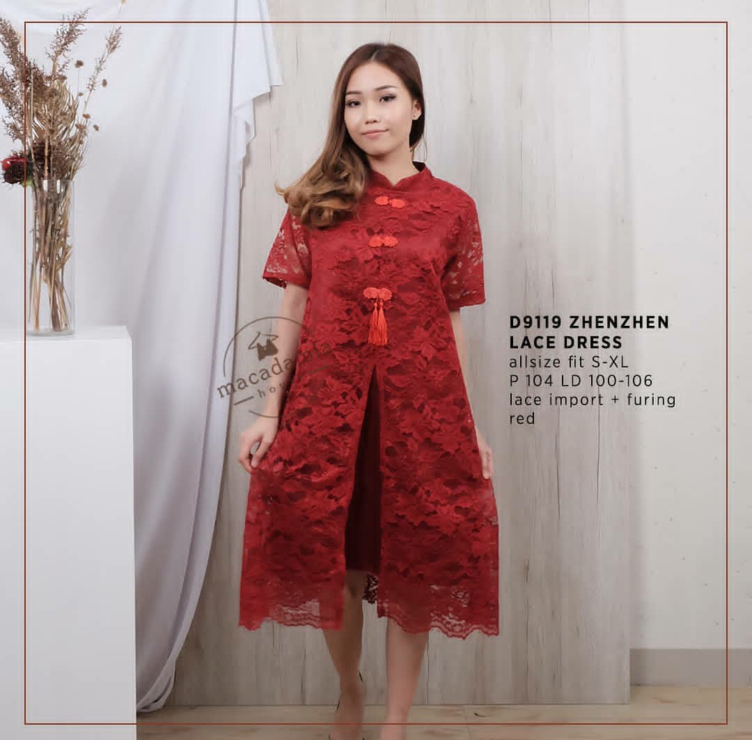 Cheongsam brokat shop