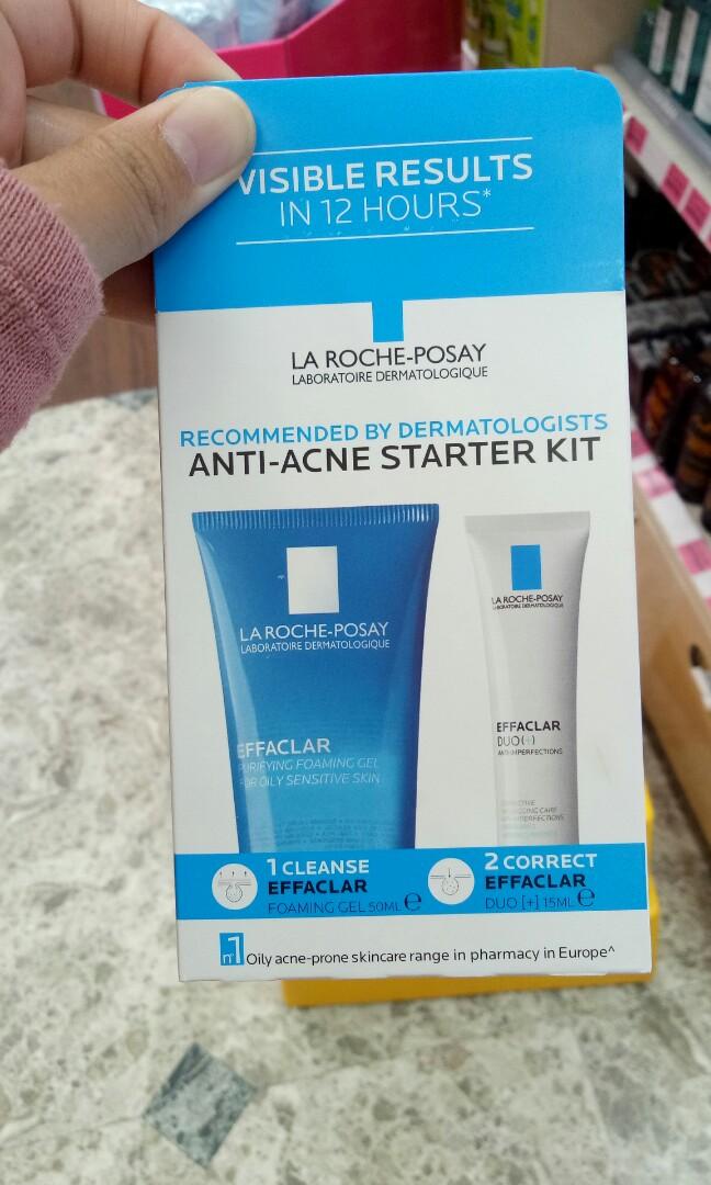 La Roche Posay Effaclar Anti Acne Starter Kit Kesehatan