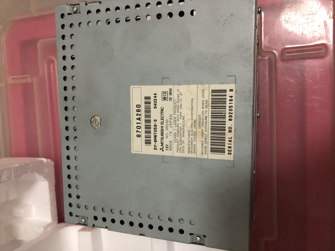 Lancer EX Original Head Unit, Car Accessories, Accessories on Carousell