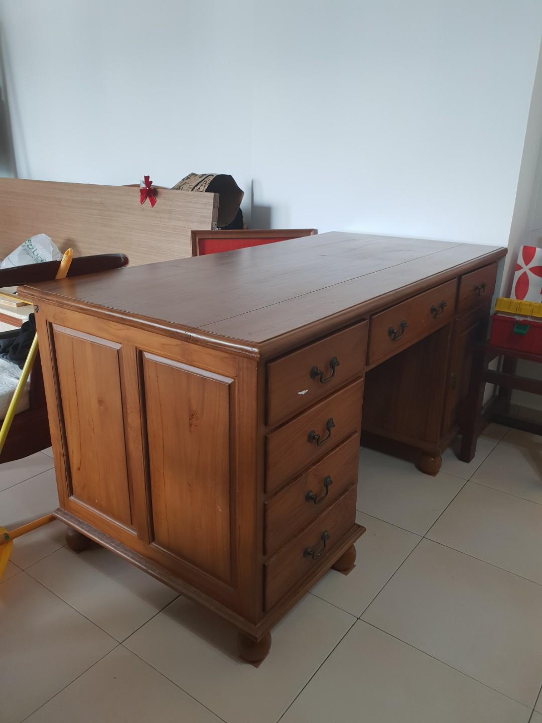 Office table store teak wood