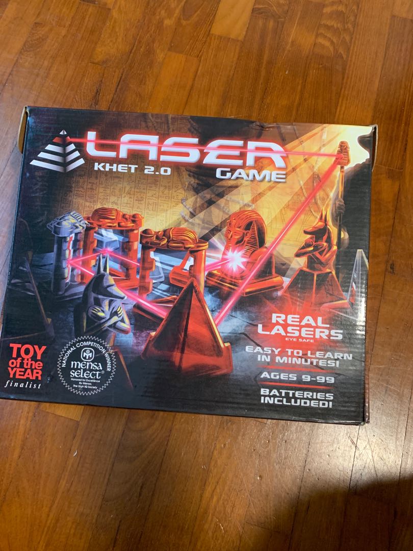 Laser Khet 2.0 Chess board game, Hobbies & Toys, Toys & Games on Carousell
