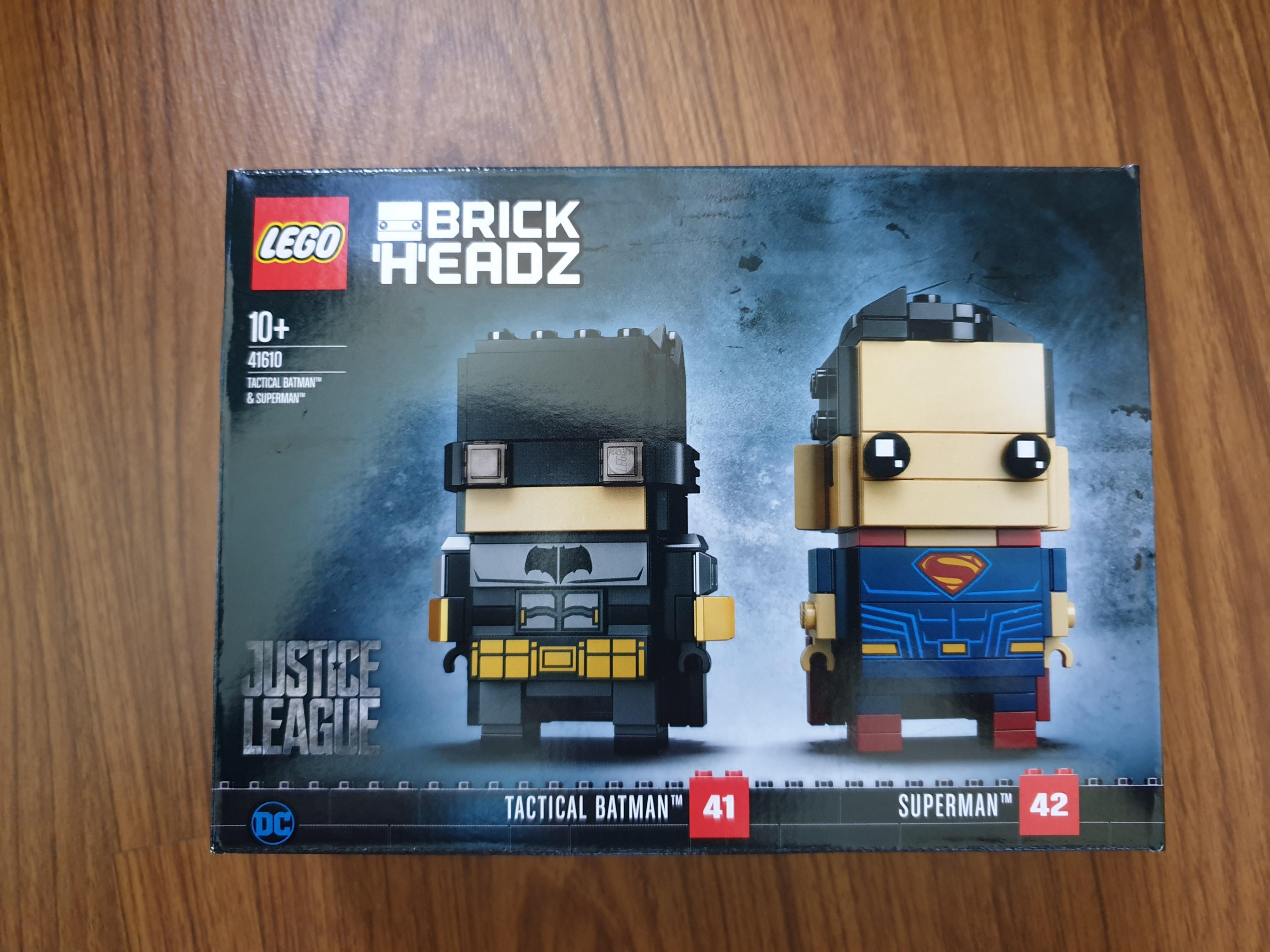 Lego 41610 Brickheadz Superman and Batman Hobbies Toys Toys