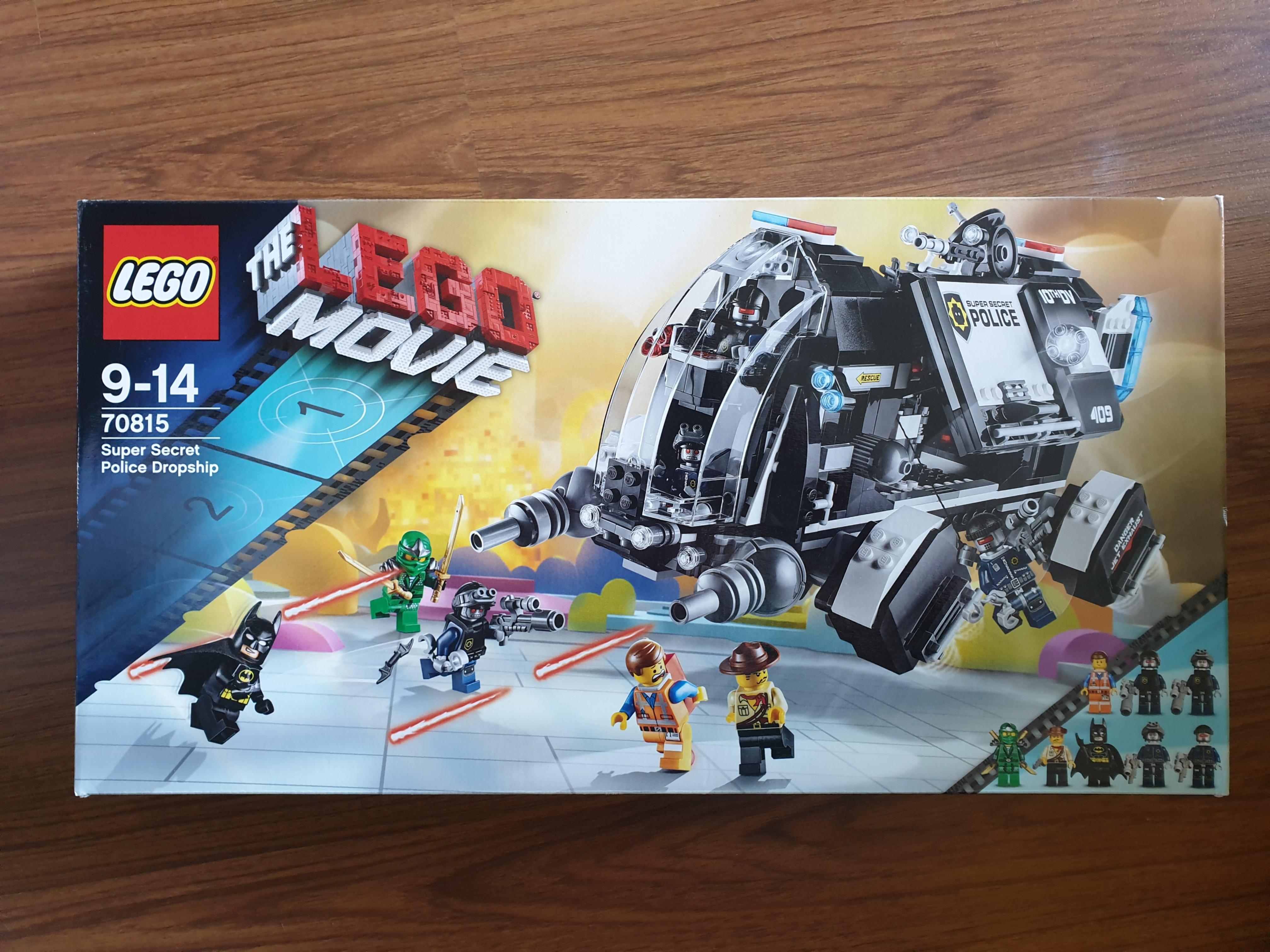 The lego movie 2025 super secret police dropship