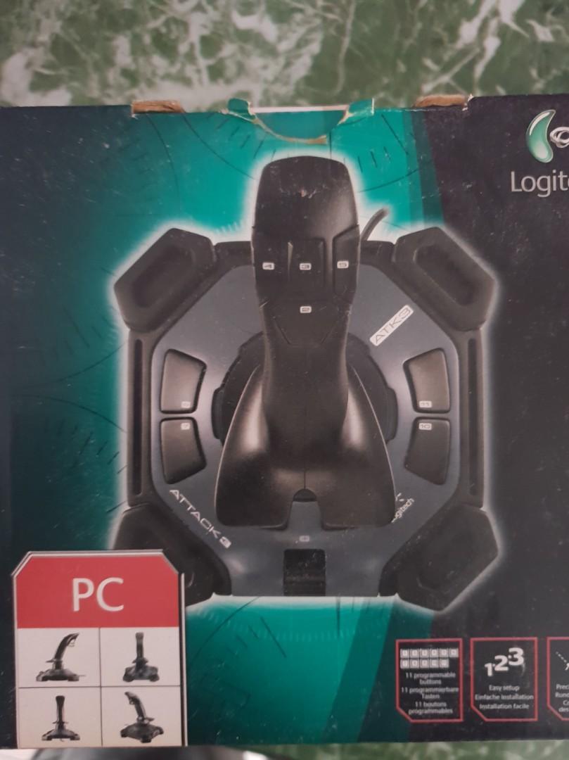 Logitech attack 3, Toys & Games, Video Gaming, Gaming Accessories on ...