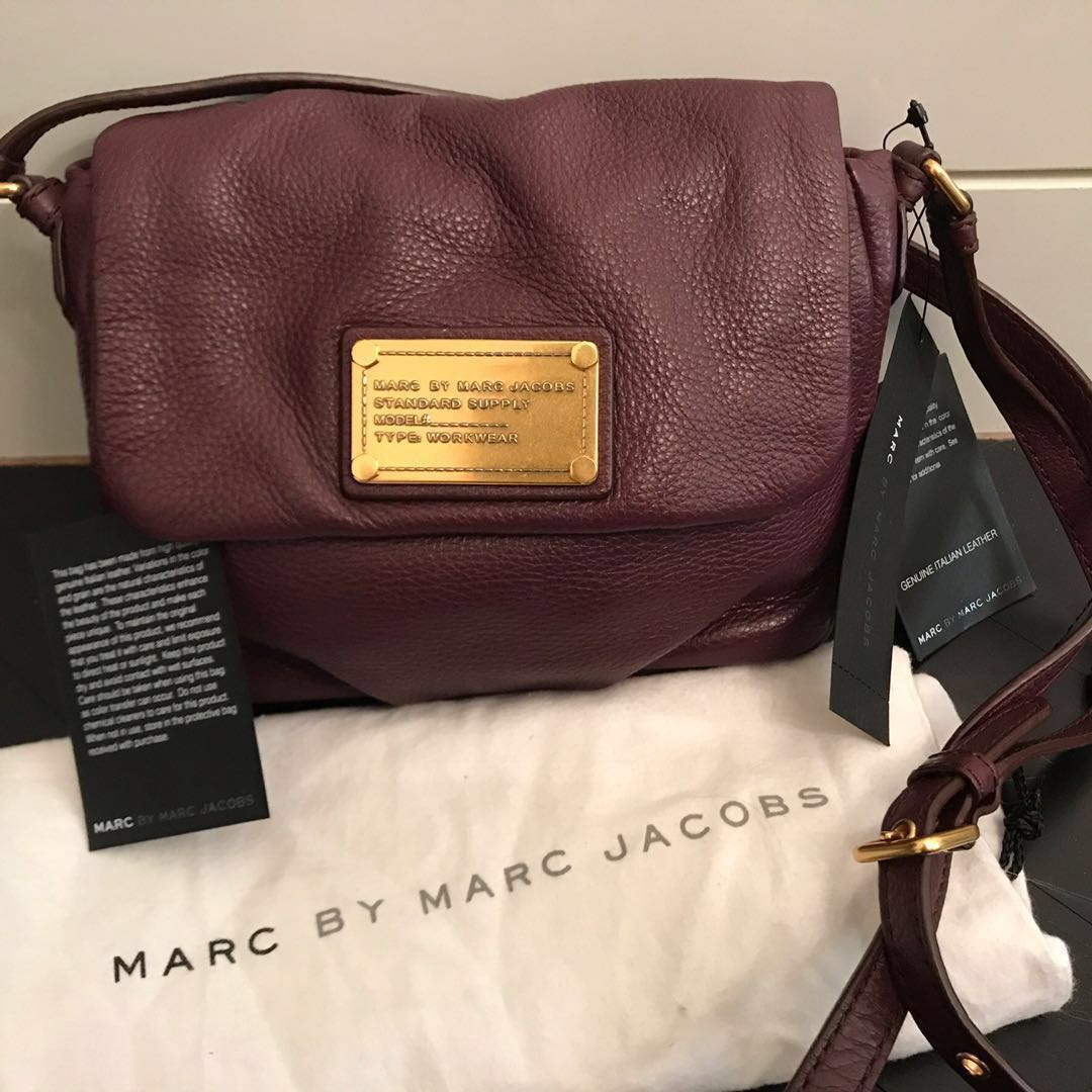 Marc jacobs new arrivals maroon bag