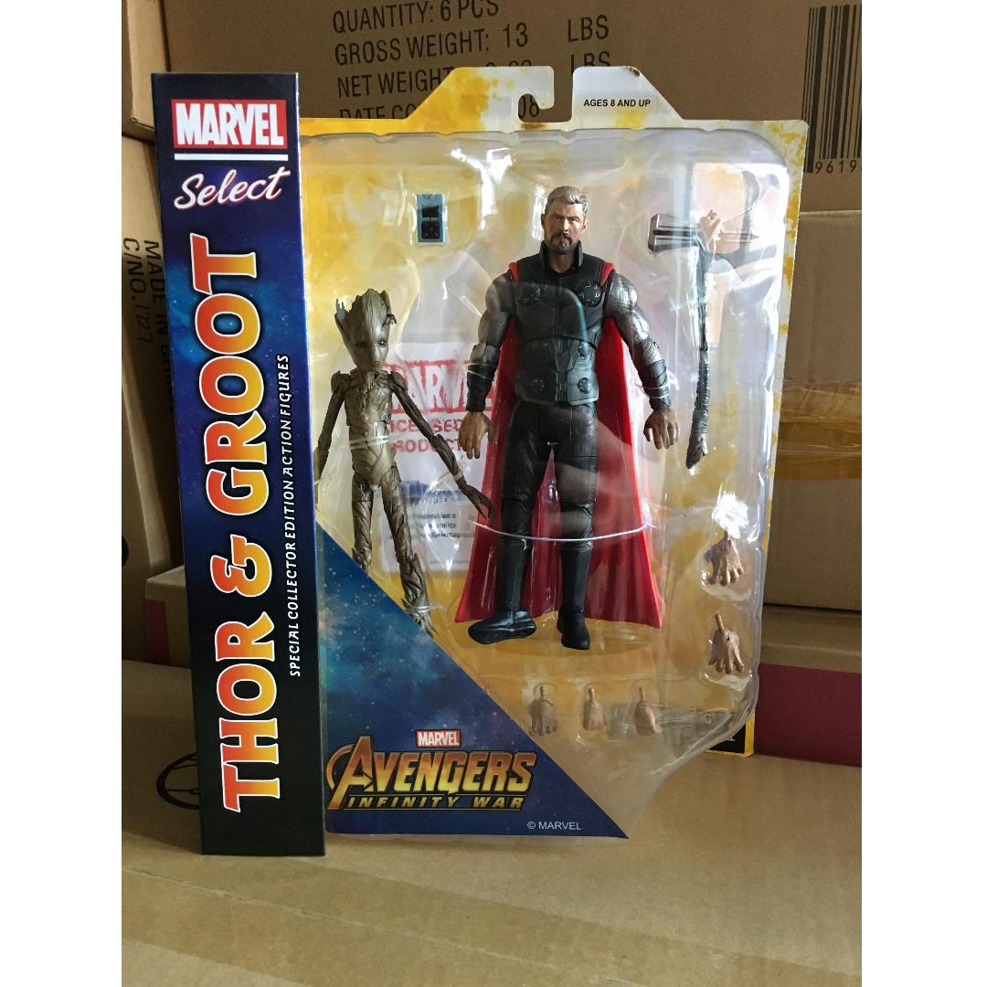 Marvel select thor discount groot