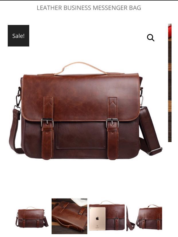 vegan business bag