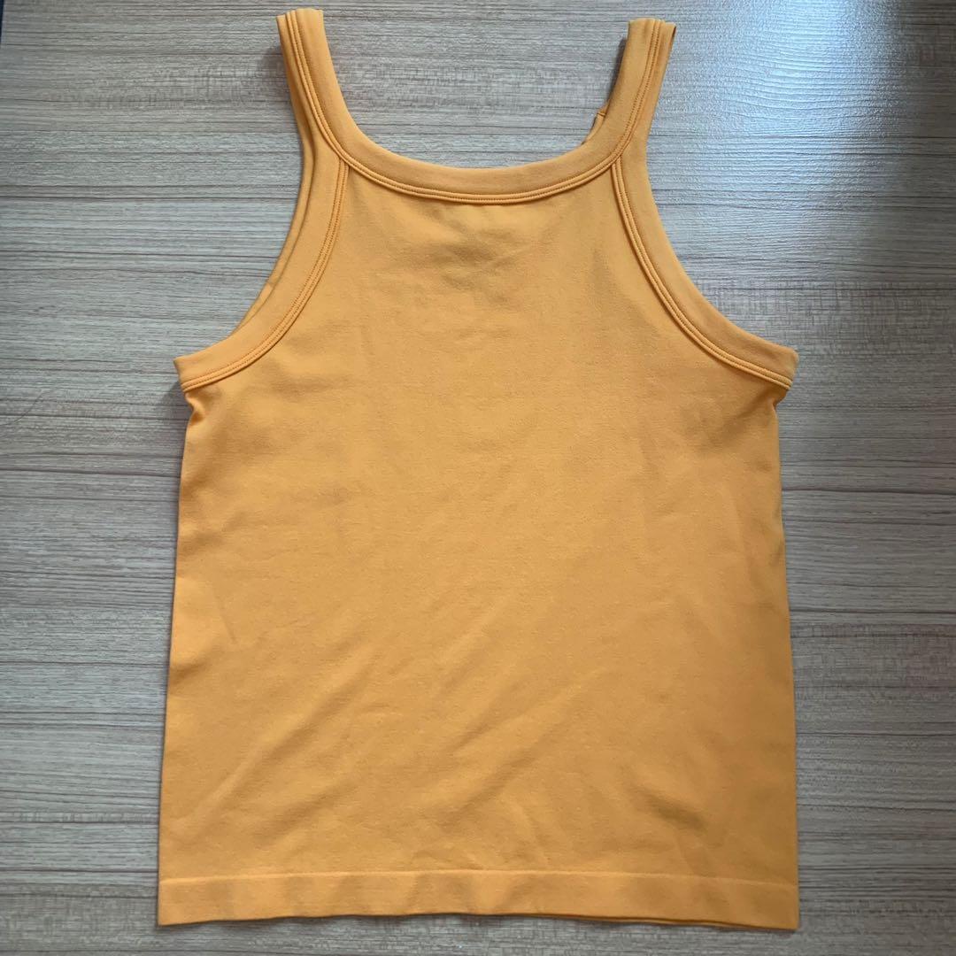 mustard yellow tank