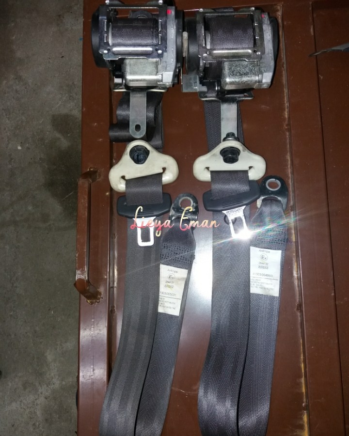 Myvi se 1.5 icon ( SEAT BELT COMPLATE F/R ) original, Auto Accessories